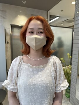 リリー(Lilley) 【lilley 高田彩乃】韓国ヘア☆オレンジカラー(福岡/天神)