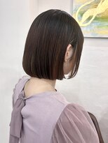 ハーツ(Heart's)&nbsp;ダークブラウン×ミニボブ