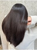 ストレート　艶感　縮毛矯正　美髪　髪質改善　ロングヘア