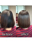 ストレートスタイル/艶髪/髪質改善/縮毛矯正/20代30代40代50代