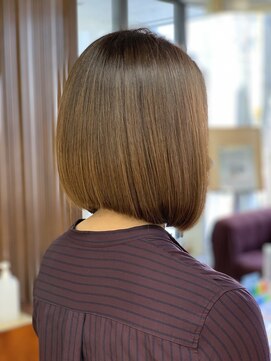 クオリス 上板橋店(QUALIS) 大人可愛い小顔前下がりボブ×ナチュラルボブ×ミニボブ20代30代