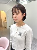 ぷつっと顎ラインボブ