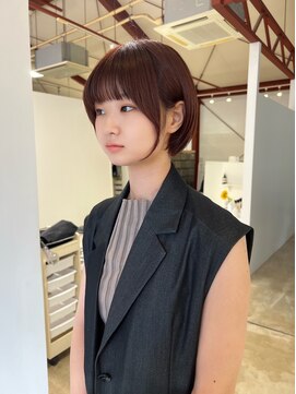 ブリックマウントヘアメイク(Blic mt hair make) 耳掛けショート