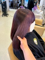 ヘアショップエヌアンドエー 久喜 栗橋店(hairshop N&A)&nbsp;うる艶ロング×パープルケアカラー 髪質改善トリートメント