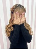 ガーリースタイル/心斎橋/ヘアメ/セットサロン