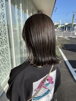 ヘアーズ イオンモール徳島(HAIRZ) 《HAIRZ》渡内美遥　オリーブグレージュ