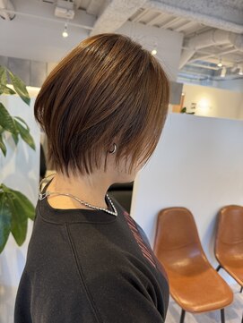 マルフェ 天王寺(marfe) 大人可愛いマッシュショートボブウルフカット◎30代40代50代60代