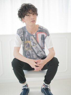 ステラ(Stella) メンズカット×ニュアンスパーマ