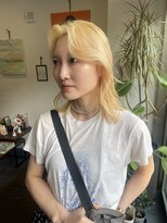 ギルド(guild.)&nbsp;ブロンドカラーとカジュアルなレイヤー