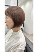 白髪ぼかしショート