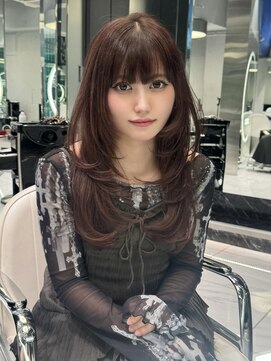 レディアル 渋谷(REDEAL) 韓国ヘア/ブリーチ/暖色カラー/ワンホン【レイヤー/渋谷】