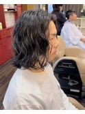 ミディアムパーマ