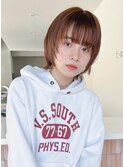 マッシュウルフ似合わせ顔周りカット顔まわりレイヤーカット
