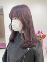 リルミー ミュエナ 大須 矢場町(Lilme myuena)&nbsp;【ブリーチ2回】透けるラベンダーベージュ♪　＊Lilme＊