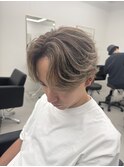 メンズバレイヤージュ　ハイライトカラー