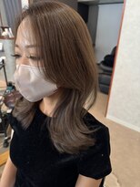 ザ デイ 本町(THE DAY) 大人のワンカラー/チョコレートベージュ/赤み消しカラー髪質改善