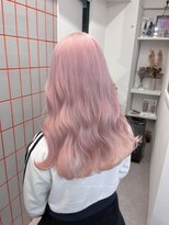 ベレーザ 渋谷神南(Beleza) 16219ブリーチ＆ダブルカラー渋谷モーヴピンクパールベージュ