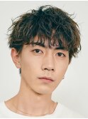 ツイストパーマメンズパーマ波巻きパーマシャドウパーマ佐賀眉毛