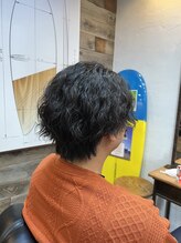 ツイン&nbsp;波巻きスパイラルパーマ