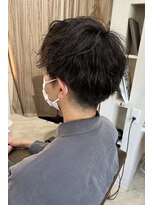 フゥカ 類家店(fuka)&nbsp;八戸メンズパーマ　ツイストスパイラル　ツイスパ