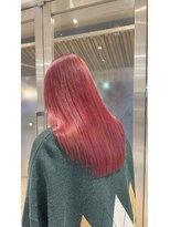 アース エレガンス 吉祥寺店(EARTH Elegance)&nbsp;ストレートが映える艶レッドカラー