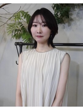 フーガヘアー 元住吉店(FUGA hair) くびれるレイヤーボブ