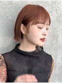 ☆春日☆ニュアンスウルフワンホンレイヤーダークブルーボブ24