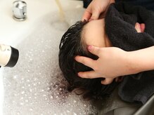 サクラヘアー 網干店(SAKURA Hair)の雰囲気（地肌から健康に。ヘッドスパ感覚のオゾンTｒスパ　￥1,100）