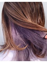 ヘアスタジオニコ(hair studio nico...)&nbsp;インナーカラーパープル