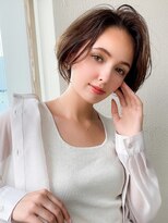 アフロート エル 錦糸町(AFLOAT L) LallYou 錦糸町 フリンジウェーブミルキーベージュショート