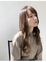 20代30代人気のグラデーションカラー&ツヤ感ミルクティー