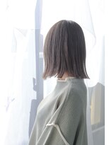 ノード(NODO) 【透明感UP】パープルベージュボブ