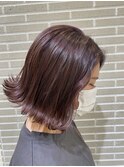 切りっぱなしボブ×イルミナカラートワイライト
