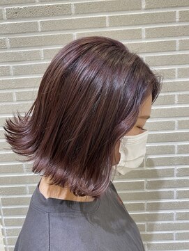 ニューヨークニューヨーク パピオス明石店(NYNY Mothers) 切りっぱなしボブ×イルミナカラートワイライト