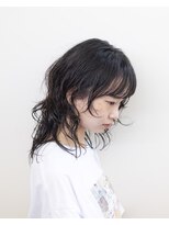 ルプラ ガーデン(le-pla garden)&nbsp;パーマウルフ#ケアパーマ#ウルフ＃簡単スタイリング#豊橋#豊川