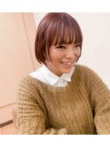 スリークボブ×ラベンダーピンク