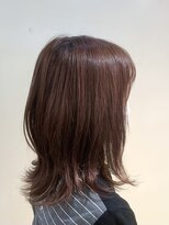 アズール 草加(azule) 大人ミディ レイヤー ナチュラルピンク