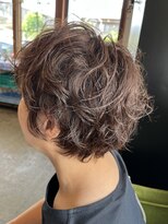 リビングヘアルーム(LIVING HAIR ROOM) コンパクトパーマショート