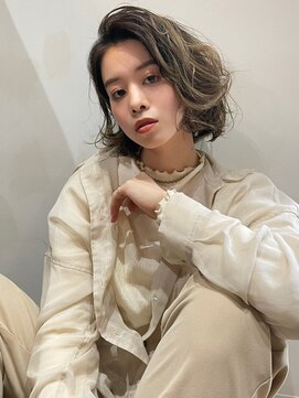 ブゾン(buZon) 立体ウェーブ×ショートボブ