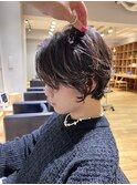 メンズパーマ/波巻き/ハイライト/マッシュパーマ/ウルフ