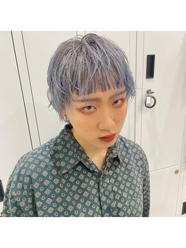 シオ ヘアー デザイン(Sio. hair design) ブリーチ必須 GLAYBLUE
