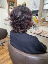 カミユアンドクレールヘアー(Kamiyu&Clair hair) デジタルパーマ＋カラー