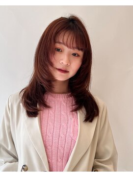 ユーフォリア 銀座(Euphoria) ワンカール　ミディアム　レイヤーカット　銀座　韓国ヘア