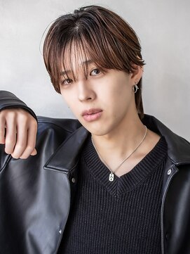 エイトメン 池袋東口店(EIGHT MEN) メンズ/センターパート/ニュアンスパーマ/シースルーバング