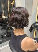 パーマレイヤーボブ縮毛矯正韓国ヘア大宮美容室