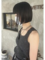 ヘルベチカ・ヘア(Helvetica hair)&nbsp;【helvetica hair】黒髪bob