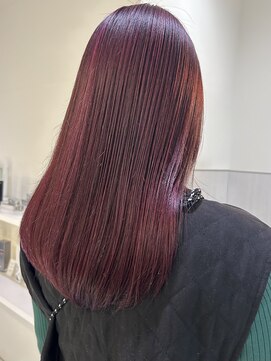 スウィープ(sweep) 暖色カラー/ボルドーカラー/ツヤ感カラー