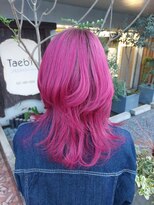 タエビスアリッサム(Taebis Alyssum)&nbsp;ピンクウルフ(北習志野、ピラミンゴカラー)