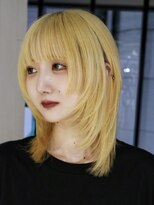 アマトウキョウ アユンチェ(AMA TOKYO×AYUNCHE) ブロンド×レイヤーカット