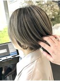 アンブレラカラーが可愛いショート